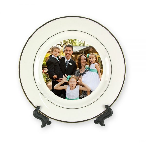 Small Gold Rimmed Plate