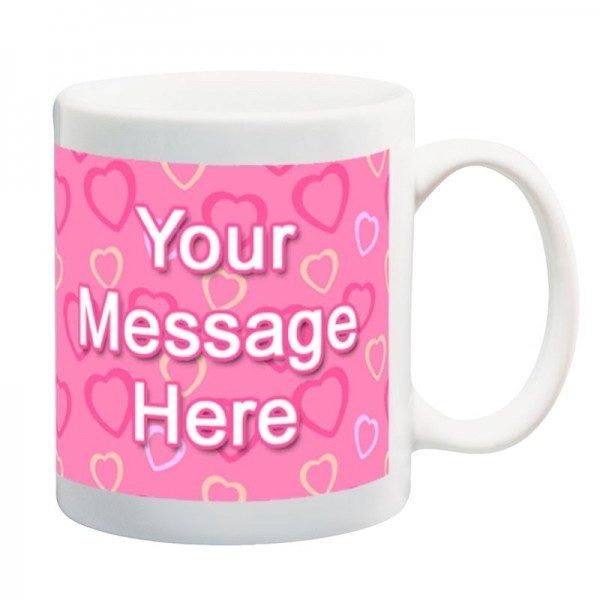 Heart Message Mug