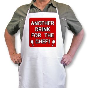 Personalised Apron "Another Drink for the Chef"
