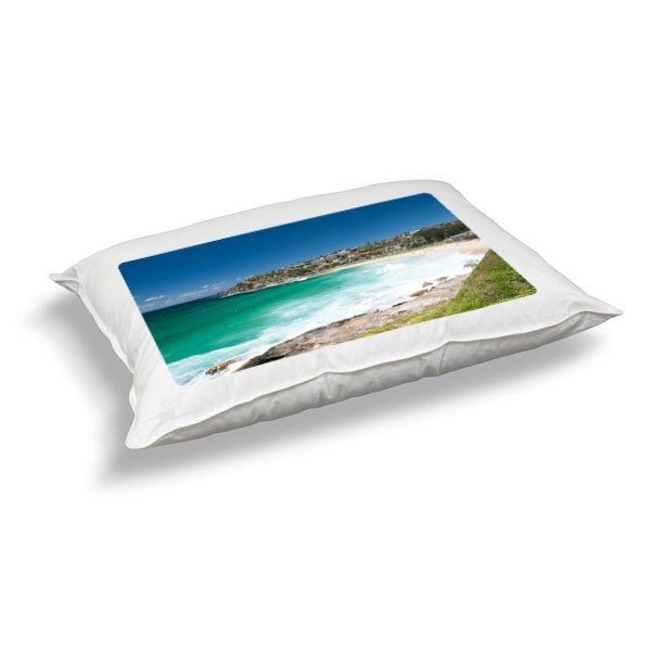 Printed photo pillow case