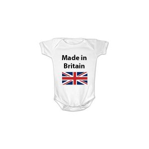 Made in Britain newborn Babygrow