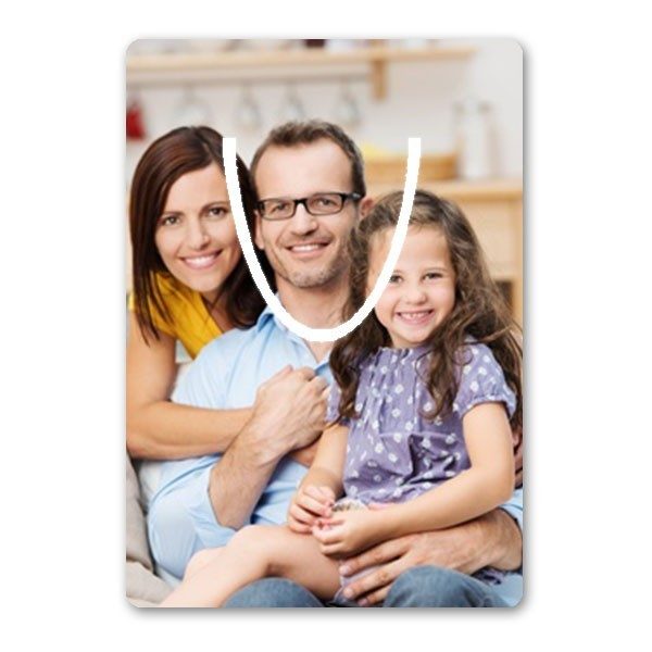 Rectangle Photo Bookmark with Cutout