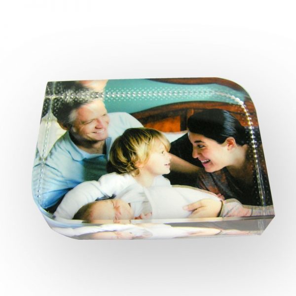 Photo Gift – Photo Curved Crystal Block